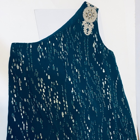 Lilly Pulitzer silk one shoulder top - Picture 5 of 7